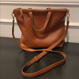 Madewell Zip Top transport crossbody